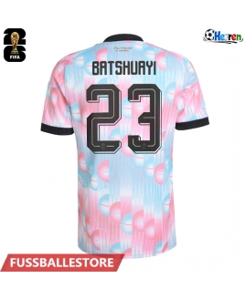 Günstige Belgien Michy Batshuayi #23 Auswärtstrikot WM 2026 Kurzarm